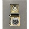 Image 8 : Brass and Metal Desk Accessories Including Inkwell, Paperweight