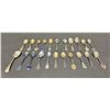 Image 1 : 22 Souvenir Collector Spoons with Various Heraldic and Scenic Motifs