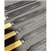 Image 13 : 22 Piece Assorted Faux Ivory Handle Stainless Table Knives 