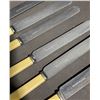 Image 5 : 22 Piece Assorted Faux Ivory Handle Stainless Table Knives 