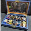 Image 1 : Lot of 10 Invicta and Unitex Men's Chronograph Watches 