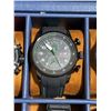 Image 5 : 10 Assorted Men’s Quartz Watches in Blue Display Case