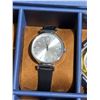 Image 11 : 10 Men's Wristwatches Including Ferrari, Timex in Display Case