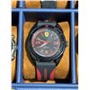 Image 6 : 10 Men's Wristwatches Including Ferrari, Timex in Display Case