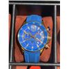 Image 10 : 10 Assorted LIGE and Timex Wristwatches in Display Case