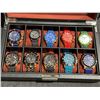 Image 2 : 10 Assorted LIGE and Timex Wristwatches in Display Case