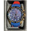 Image 6 : 12 Men's Wristwatches in Display Case