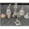 Image 2 : Collectibles: Stamp Album, Books, Vintage RCA Clock, Crystal Figurines