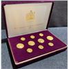 Image 1 : 1990 Queen Elizabeth II Royal Visit - Province of Alberta Commemorative Button Set