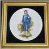 Image 4 : Staffordshire Ceramics "Pinkie" and "The Blue Boy" Framed Wall Plaques