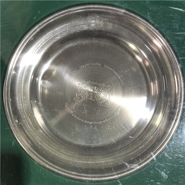 German Silver Plate Award by Bayerische Staatsminister