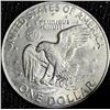 Image 1 : 1972 United States Eisenhower One Dollar Coin, 90% US Silver