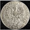 Image 1 : Poland 10 Zlotych Coin, RP Polska, 90% US Silver