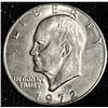 Image 2 : 1972 Eisenhower One Dollar Coin, 90% Silver Composition 