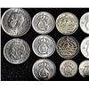 Image 3 : Sweden Coin Lot 5 Kronor 1971, 1 Krona 1972, 50 Öre, 25 Öre Mixed Years Gustav VI Adolf