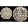 Image 10 : World Coin Group: 1943 Canada 50 Cent Silver, Swiss 1 Franc 1952 & 1963, Austria 5 Schilling