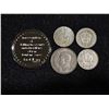 Image 3 : World Coin Group: 1943 Canada 50 Cent Silver, Swiss 1 Franc 1952 & 1963, Austria 5 Schilling