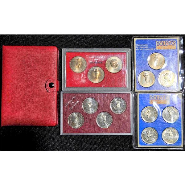 Carnaval de Québec Souvenir Dollar Coin Sets 