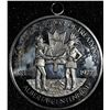 Image 2 : Commemorative Silver Medal 99.9% Pure 1877–1977 Alberta Centennial Treaty No.7 Coin 