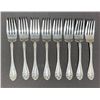 Image 12 : Northumbria Sterling Silver Flatware Set with Stainless Knives 