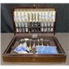 Image 1 : Northumbria Sterling Silver Flatware Set with Stainless Knives 