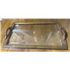 Image 12 : Wood Tea Cart with Dual Removable Trays