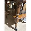 Image 3 : Wood Tea Cart with Dual Removable Trays