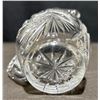 Image 22 :  Cut Glass Crystal Tableware Pieces and Decorative Wooden Urns 