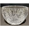 Image 23 :  Cut Glass Crystal Tableware Pieces and Decorative Wooden Urns 