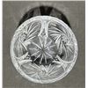 Image 24 :  Cut Glass Crystal Tableware Pieces and Decorative Wooden Urns 