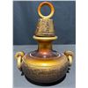 Image 5 :  Cut Glass Crystal Tableware Pieces and Decorative Wooden Urns 