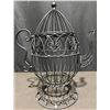 Image 3 : Decorative Wire Teapot Cage With Four Ceramic Mugs
