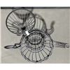 Image 4 : Decorative Wire Teapot Cage With Four Ceramic Mugs
