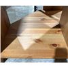 Image 7 : Solid Pine Wood Corner Table with 4 Shelf Unit 