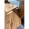 Image 9 : Solid Pine Wood Corner Table with 4 Shelf Unit 