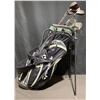 Image 1 : TaylorMade Stand Golf Bag with 11 Top Flite Clubs