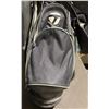 Image 8 : TaylorMade Stand Golf Bag with 11 Top Flite Clubs