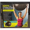 Image 8 : BOSU Balance Trainer and IGNITE SPRI Exercise Stability Ball Set