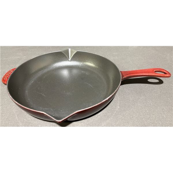 STAUB Enameled Cast Iron Fry Pan 