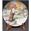 Image 14 : The Woodland Year Signature Edition 9-Pc Collector Plate Set by Pollyanna Pickering