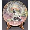 Image 16 : The Woodland Year Signature Edition 9-Pc Collector Plate Set by Pollyanna Pickering