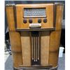 Image 1 : General Electric Floor Model Tube Radio with Beam-A-Scope