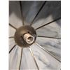 Image 6 : Stained Glass Hanging Pendant Lamp, White and Blue, Maximum 150W Type A Bulb