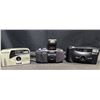 Image 1 : 3 Film Cameras: Fujifilm Clear Shot 20 Auto, Kodak, Fuji DL-25N with Cases