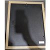 Image 6 : 3 Western Art Pieces: Horse Relief Plaque, Velvet Horse, Cowboy Print