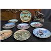 Image 1 : Horse-Themed Collector Plates and Calgary Stampede Plate with Horse Sculpture Assortment