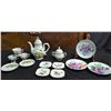 Image 1 : Royal Crown Spring Time Porcelain Tea Set & Decorative Plates Butterflies Japan