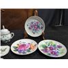 Image 2 : Royal Crown Spring Time Porcelain Tea Set & Decorative Plates Butterflies Japan