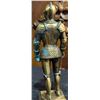 Image 15 : Decorative Items Brass Vanity Set Military Lighter Knight Figure Coaster Box Lot