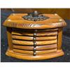 Image 16 : Decorative Items Brass Vanity Set Military Lighter Knight Figure Coaster Box Lot